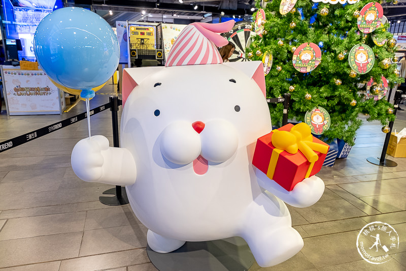 快閃店》白爛貓玩轉派對期間限定店│巨大扭蛋歡慶三創耶誕節