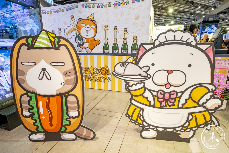 快閃店》白爛貓玩轉派對期間限定店│巨大扭蛋歡慶三創耶誕節