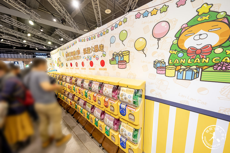 快閃店》白爛貓玩轉派對期間限定店│巨大扭蛋歡慶三創耶誕節