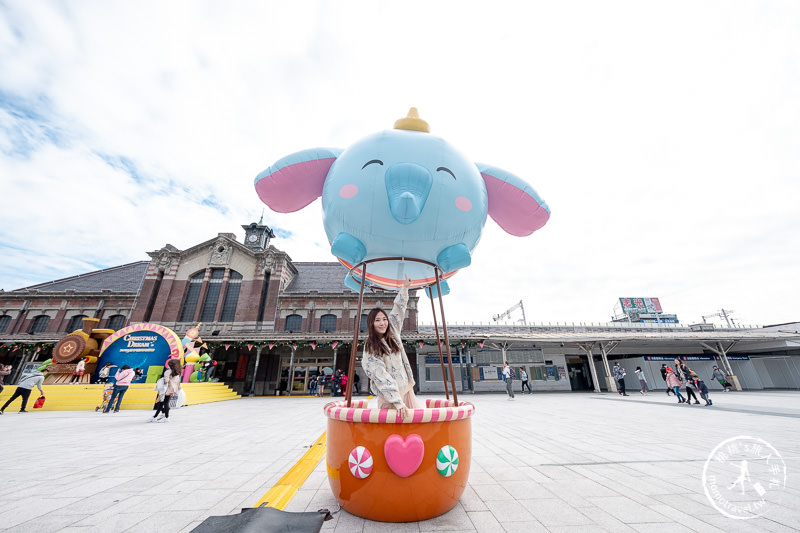 2019聖誕節》台中耶誕夢想世界│迪士尼TsumTsum聖誕樹水岸登場