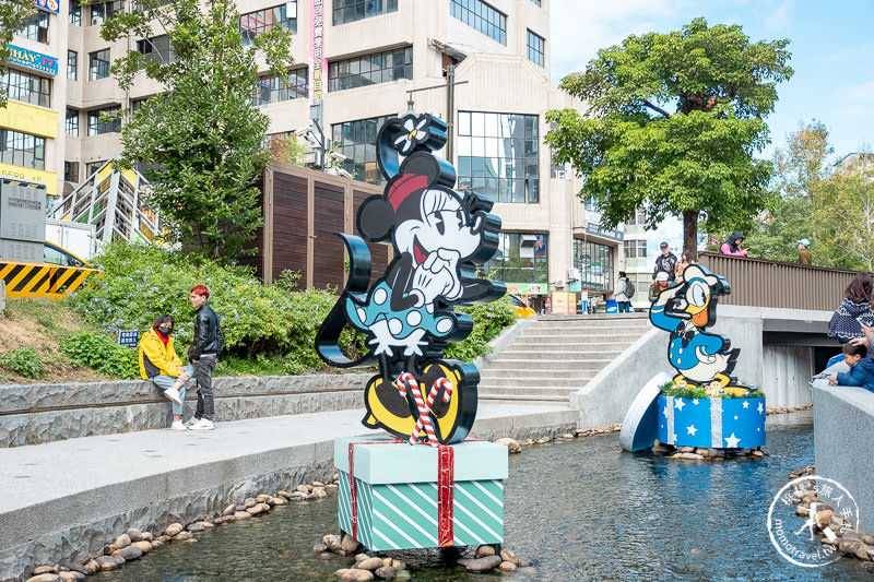2019聖誕節》台中耶誕夢想世界│迪士尼TsumTsum聖誕樹水岸登場