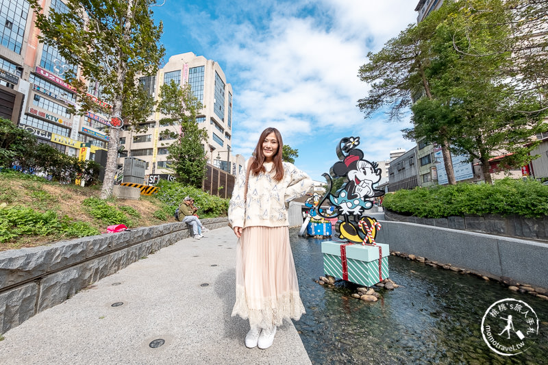 2019聖誕節》台中耶誕夢想世界│迪士尼TsumTsum聖誕樹水岸登場