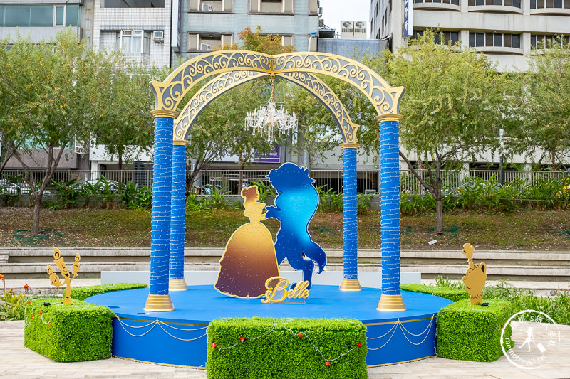 2019聖誕節》台中耶誕夢想世界│迪士尼TsumTsum聖誕樹水岸登場