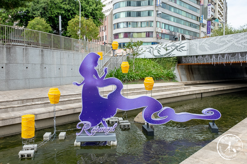 2019聖誕節》台中耶誕夢想世界│迪士尼TsumTsum聖誕樹水岸登場