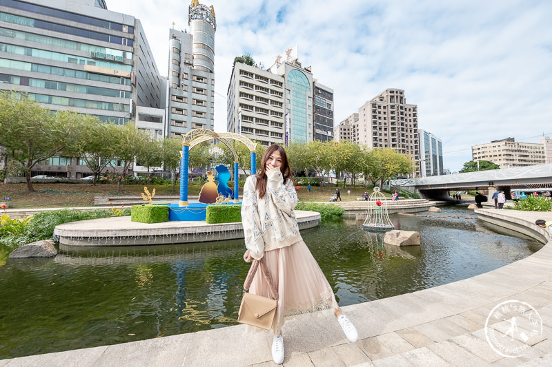 2019聖誕節》台中耶誕夢想世界│迪士尼TsumTsum聖誕樹水岸登場
