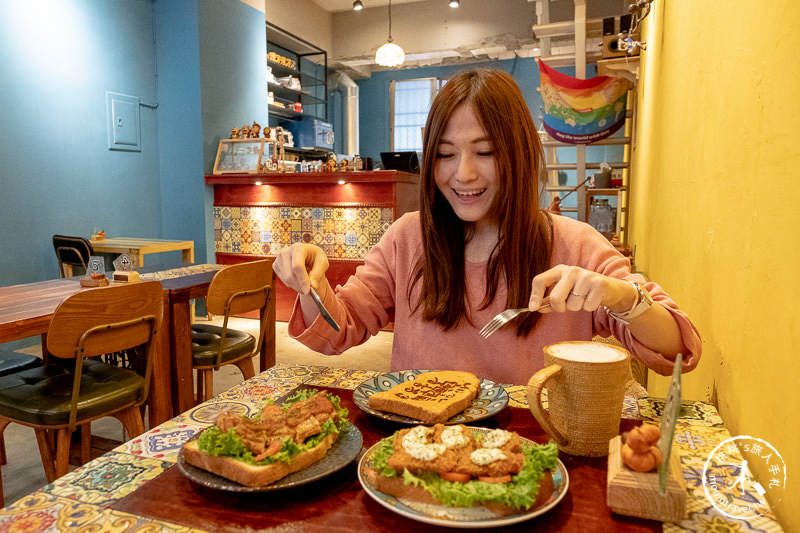 台中早午餐》人家是女生│記憶吐司 經典神還原