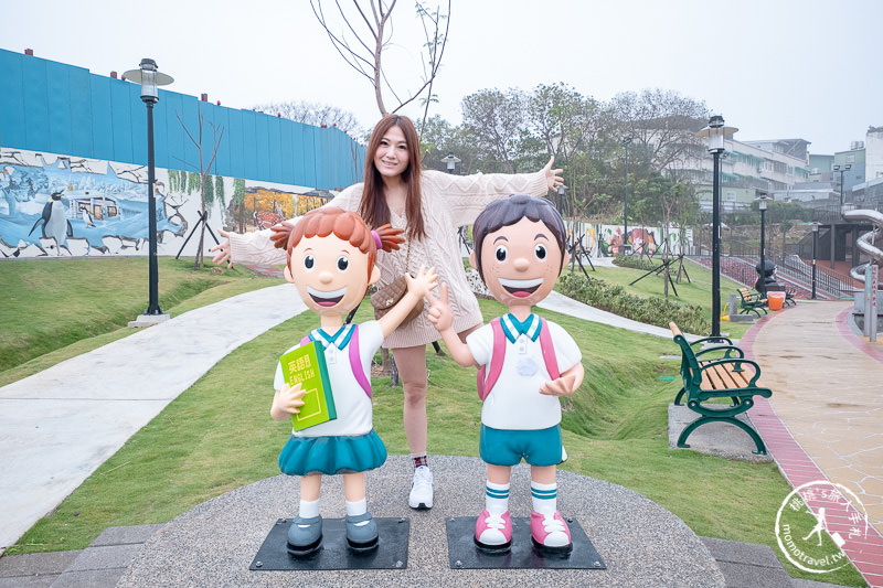 台北景點》炮仗花隧道×3D彩繪地景│鶯歌永吉公園賞花海