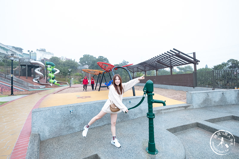 台北景點》炮仗花隧道×3D彩繪地景│鶯歌永吉公園賞花海