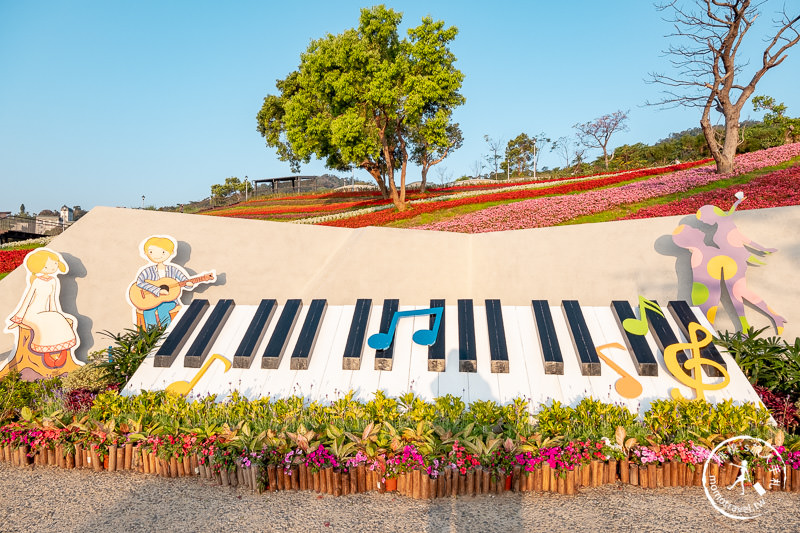 台北景點》北投社三層崎公園│日本富良野花海居然台灣就看得到！