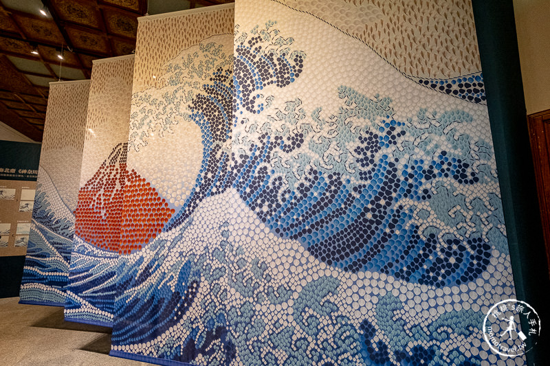 台北展覽》江戶風華五大浮世繪師展│畫中的海浪動了起來！