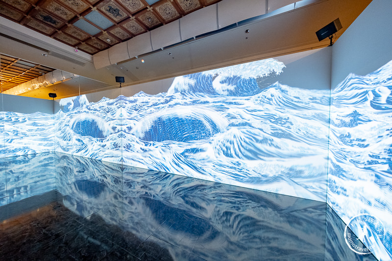 台北展覽》江戶風華五大浮世繪師展│畫中的海浪動了起來！