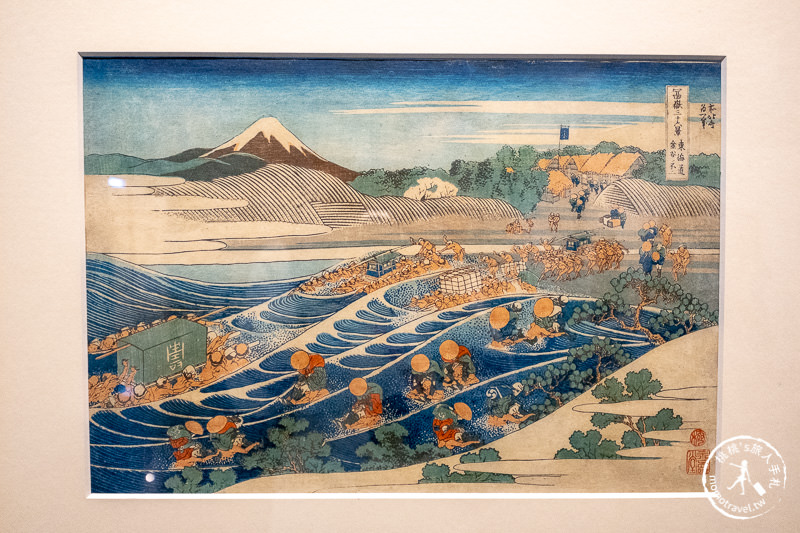 台北展覽》江戶風華五大浮世繪師展│畫中的海浪動了起來！