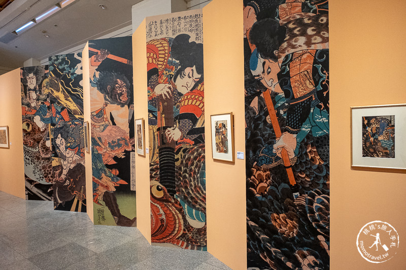 台北展覽》江戶風華五大浮世繪師展│畫中的海浪動了起來！