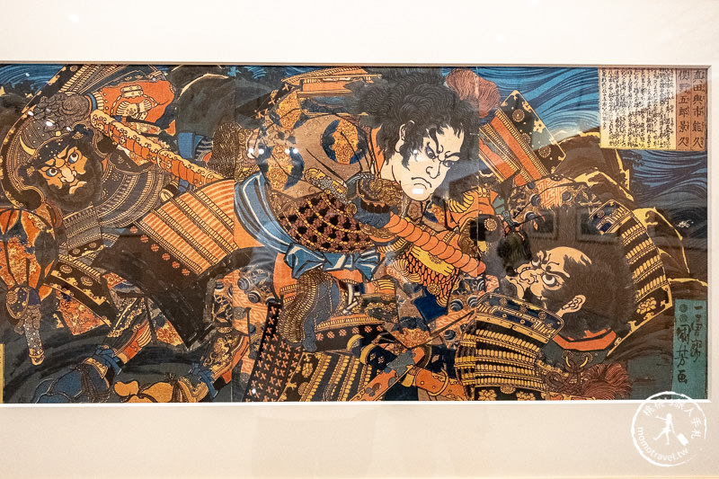 台北展覽》江戶風華五大浮世繪師展│畫中的海浪動了起來！