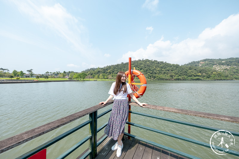 宜蘭礁溪景點》龍潭湖風景區│悠活環湖步道+大碗公溜滑梯