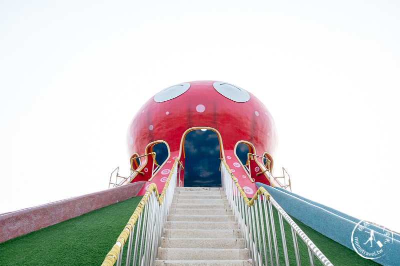 苗栗景點》貓裏喵親子公園│大章魚溜滑梯+野餐+沙坑+共融式遊具