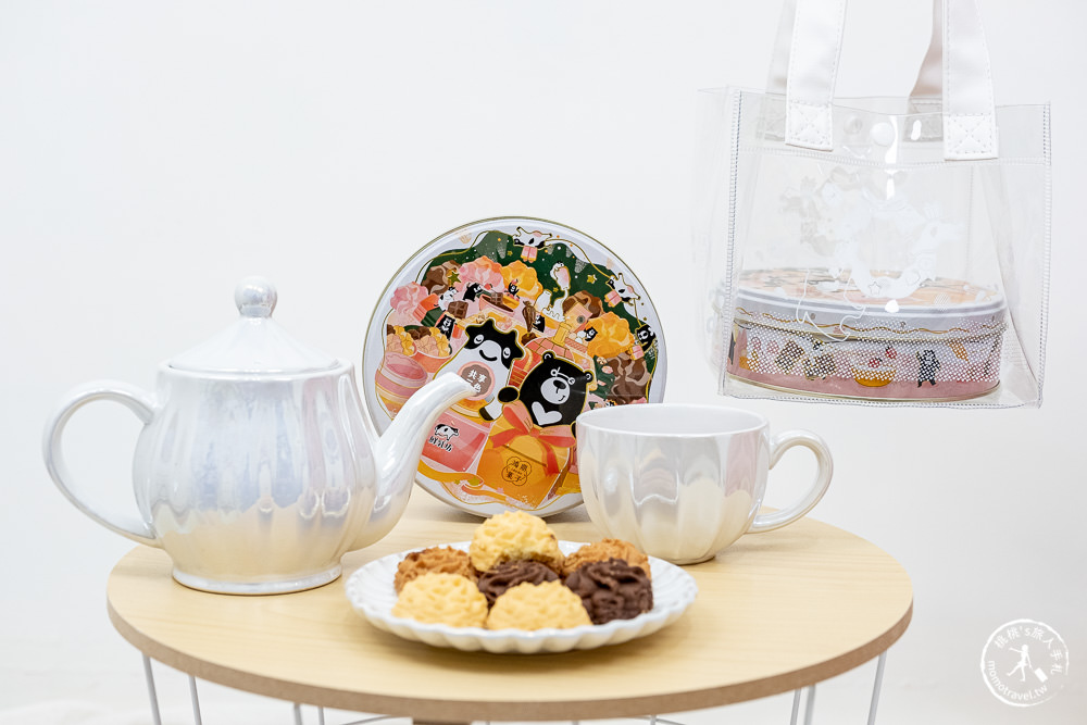 鴻鼎菓子X鮮乳坊－獨家聯名|黑熊戀乳曲奇餅 聖誕派對限定禮盒組|原味戀乳.可可戀乳.莓果戀乳