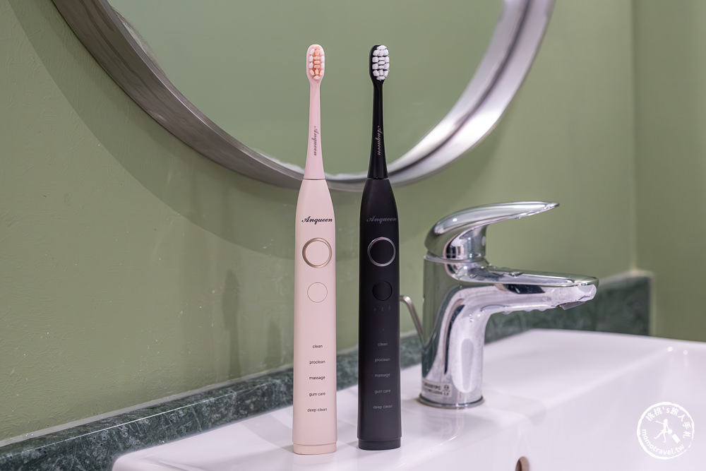 Anqueen安晴臻至潔白智能音波電動牙刷AQ-B101|用過回不去!深層清潔.軟毛舒適刷頭.潔牙推薦！