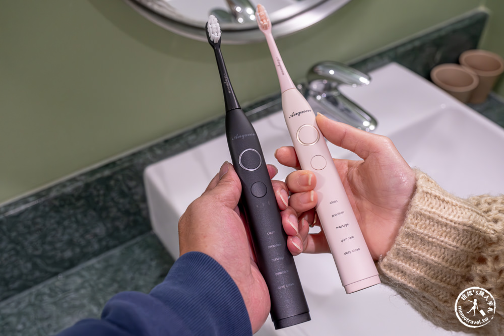 Anqueen安晴臻至潔白智能音波電動牙刷AQ-B101|用過回不去!深層清潔.軟毛舒適刷頭.潔牙推薦！