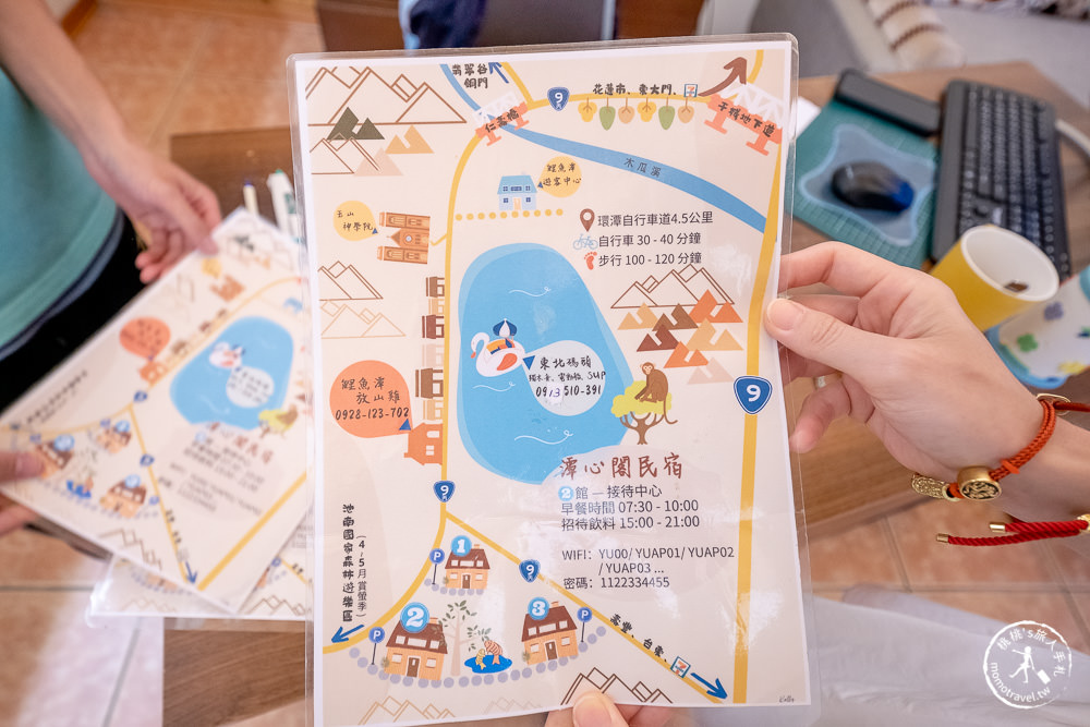 花蓮鯉魚潭民宿推薦|潭心閣民宿|能無限餵魚的親子友善空間．季節限定還能賞螢火蟲住宿
