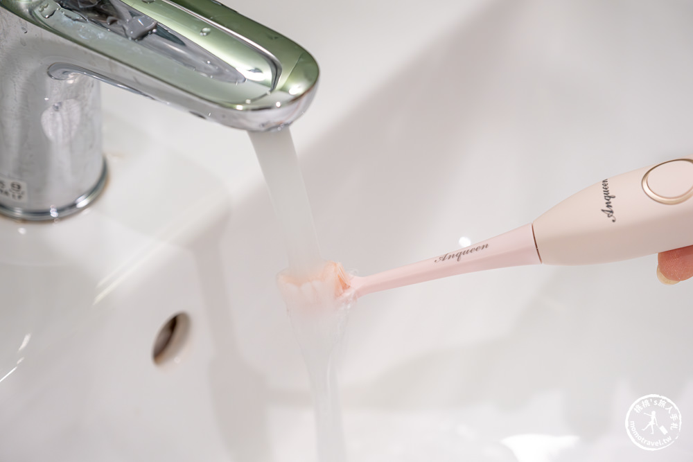 Anqueen安晴臻至潔白智能音波電動牙刷AQ-B101|用過回不去!深層清潔.軟毛舒適刷頭.潔牙推薦！