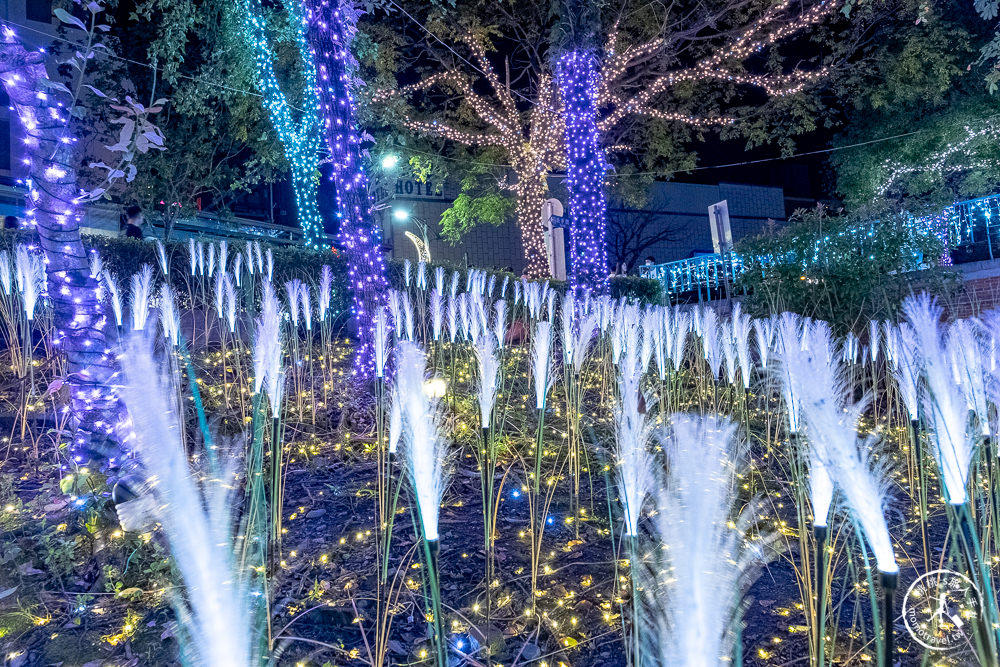 2021礁溪溫泉燈花季│湯圍溝公園+礁溪溫泉廣場│湯之巨人燈飾璀璨點燈