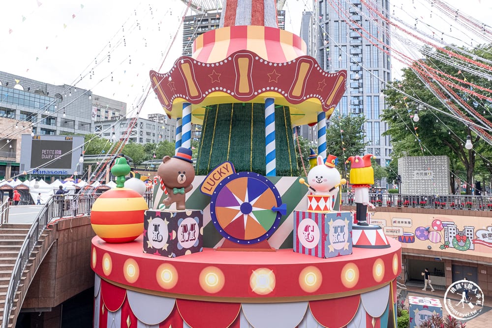 2025新北歡樂耶誕城|LINE FRIENDS總動員X馬戲嘉年華 熱鬧登場|跟著《新北市藝遊》感受繽紛節慶