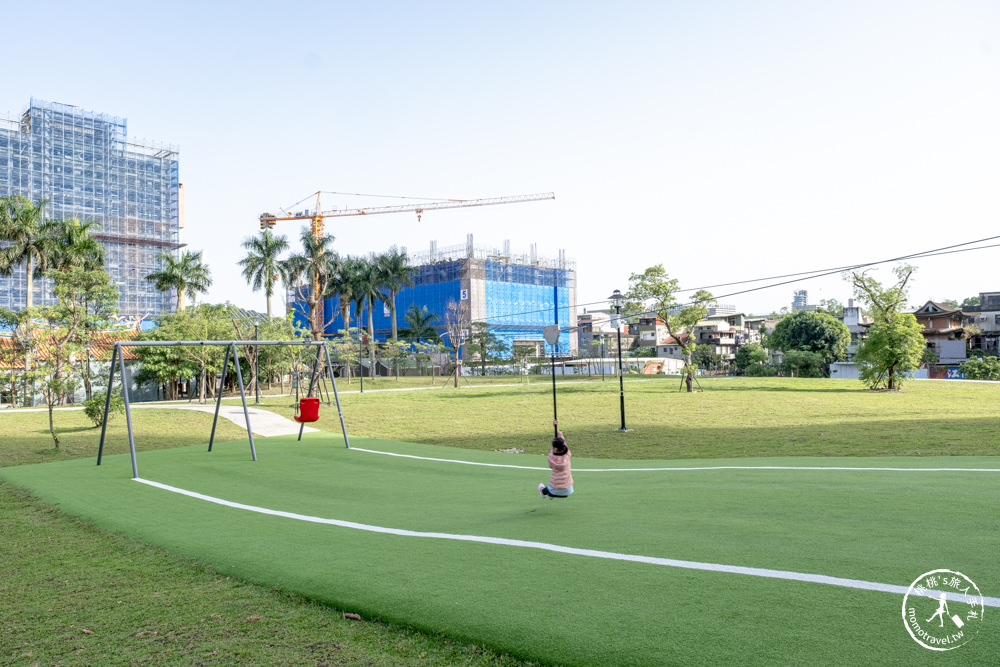 新北新店景點|十四張歷史公園/防災公園|十米高穀倉溜滑梯|特色共融遊戲場