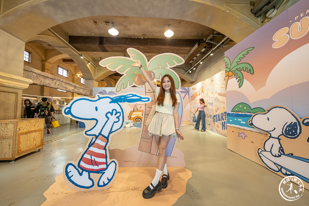 快閃店|史努比快閃店 PEANUTS夏日海灘祭-260公分歐拉夫.巨型史努比 台北華山免費參觀(展期.門票.周邊商品)