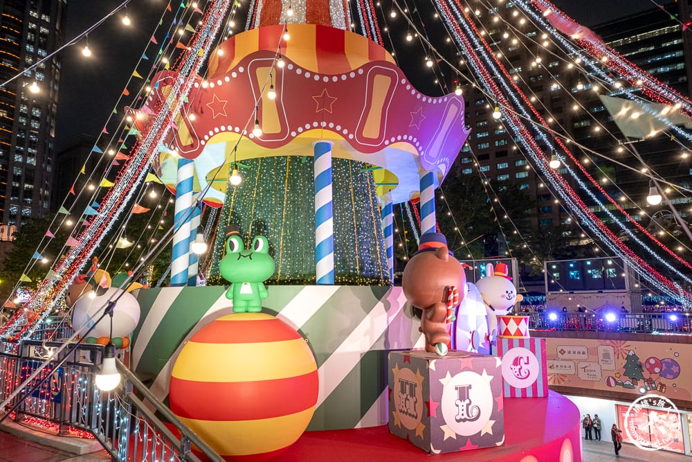 2025新北歡樂耶誕城|LINE FRIENDS總動員X馬戲嘉年華 熱鬧登場|跟著《新北市藝遊》感受繽紛節慶