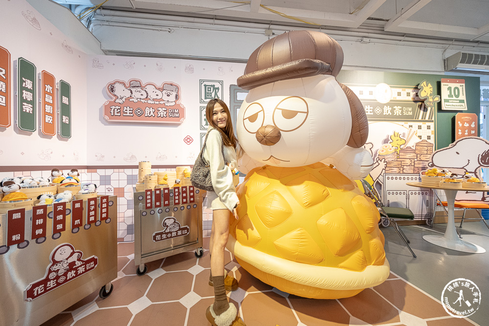 快閃店|史努比港式飲茶快閃店-史努比.歐拉夫變身菠蘿油-必吃造型雞蛋仔.馬年限定一次看(展期.門票.周邊商品)
