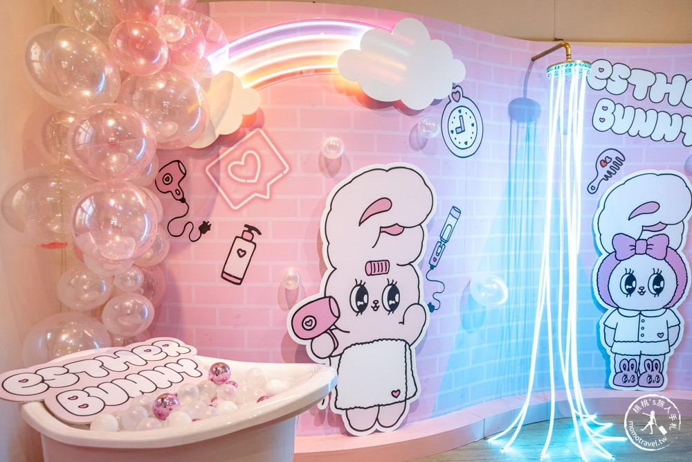 快閃店》Esther Bunny艾絲樂小兔期間限定店(免門票)│韓國軟萌小兔子來囉！(展期.看點.周邊商品價格)