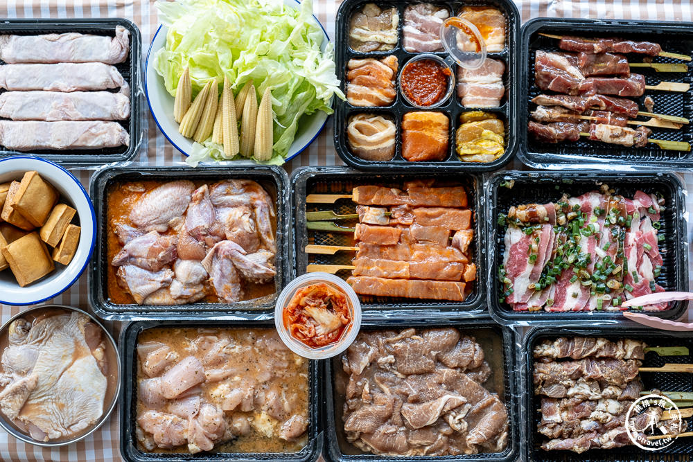 中秋超值烤肉組|中秋一起串，烤肉必備食材清單，直接宅配到家輕鬆開烤！
