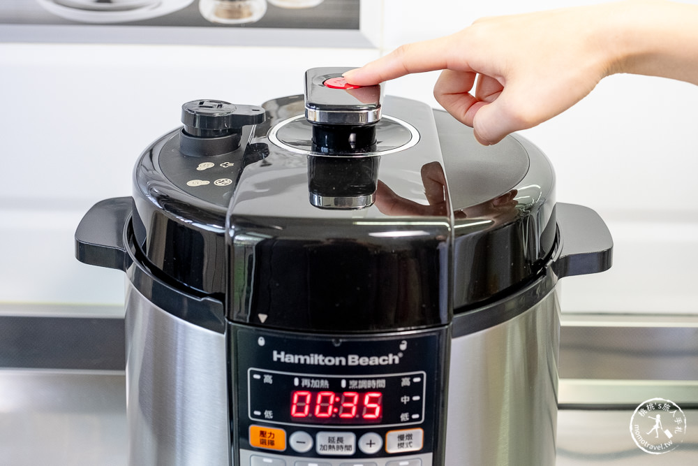 居家防疫料理神器》美國漢美馳 多功能微電腦壓力鍋│超萬用一鍋抵八鍋 安全免顧省時料理首選