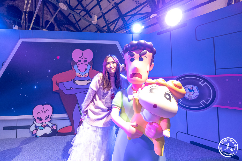 台北展覽|蠟筆小新 玩轉！時空大冒險 互動體驗展|35週年漫畫牆.限定周邊.互動遊戲.華山文創園區限時登場(展期.門票.周邊商品)