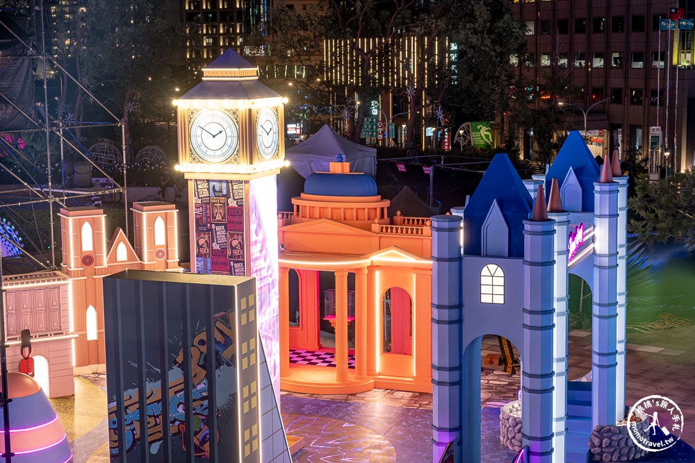 2024聖誕節活動|統一時代百貨台北店-愛Sharing浪漫幸福點亮倫敦璀璨之夜