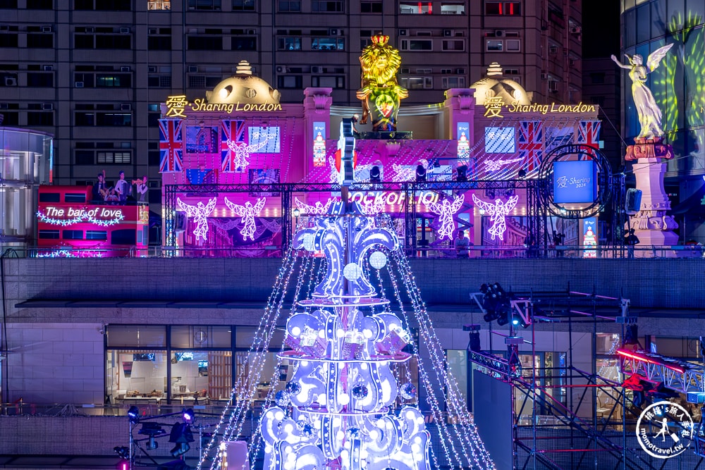 2024聖誕節活動|統一時代百貨台北店-愛Sharing浪漫幸福點亮倫敦璀璨之夜
