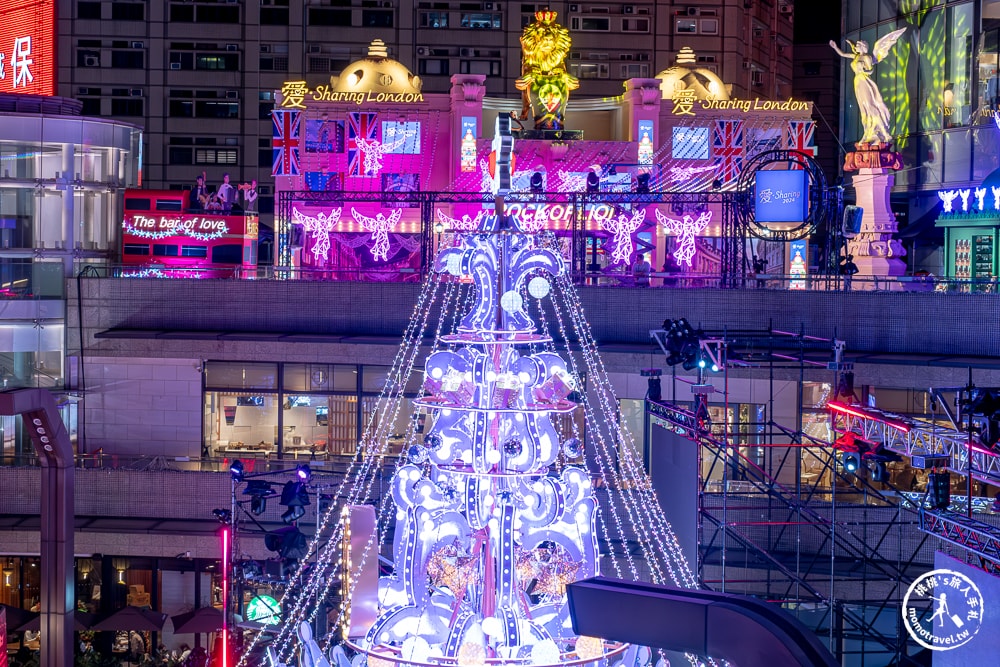 2024聖誕節活動|統一時代百貨台北店-愛Sharing浪漫幸福點亮倫敦璀璨之夜