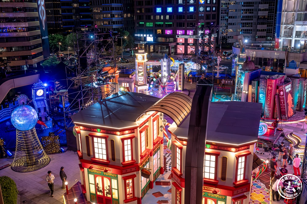 2024聖誕節活動|統一時代百貨台北店-愛Sharing浪漫幸福點亮倫敦璀璨之夜