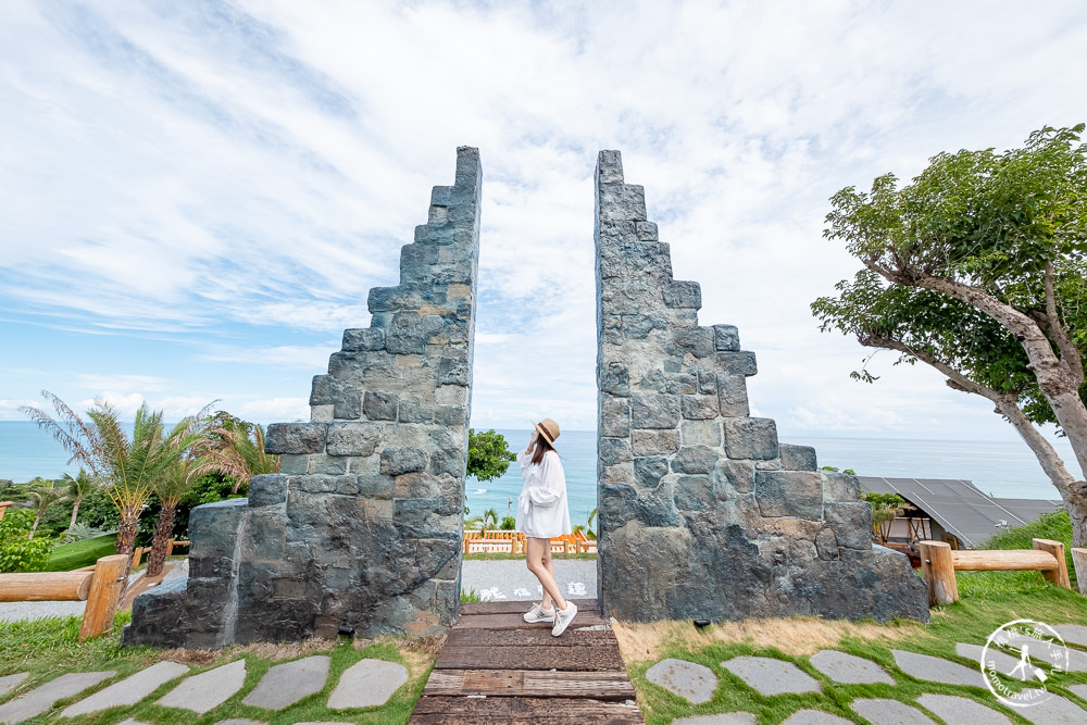 花蓮壽豐景點》海崖谷海景下午茶│峇里島風情-天堂之門.沙灘.天梯.秘境樂園(門票/菜單價格/交通停車)