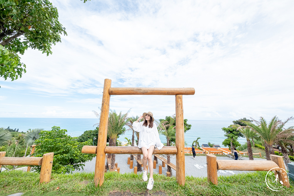 花蓮壽豐景點》海崖谷海景下午茶│峇里島風情-天堂之門.沙灘.天梯.秘境樂園(門票/菜單價格/交通停車)