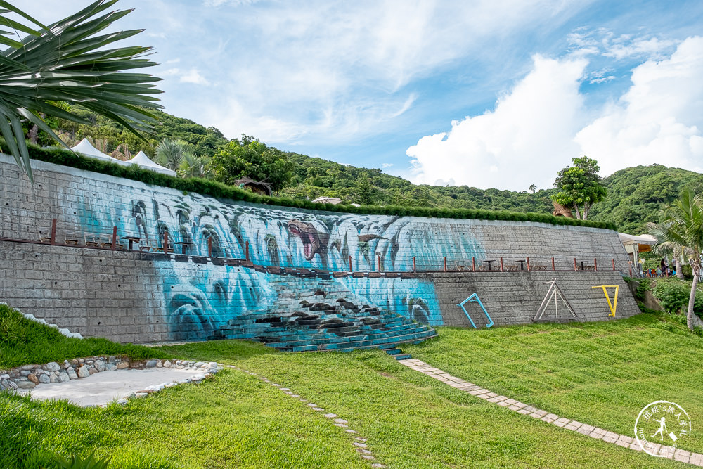 花蓮壽豐景點》海崖谷海景下午茶│峇里島風情-天堂之門.沙灘.天梯.秘境樂園(門票/菜單價格/交通停車)