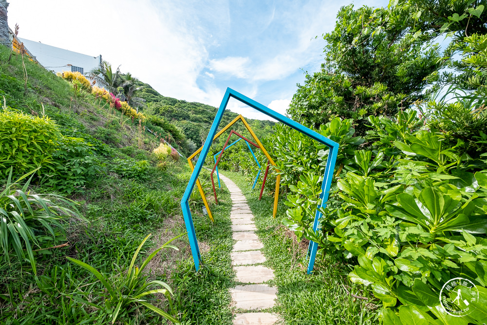 花蓮壽豐景點》海崖谷海景下午茶│峇里島風情-天堂之門.沙灘.天梯.秘境樂園(門票/菜單價格/交通停車)