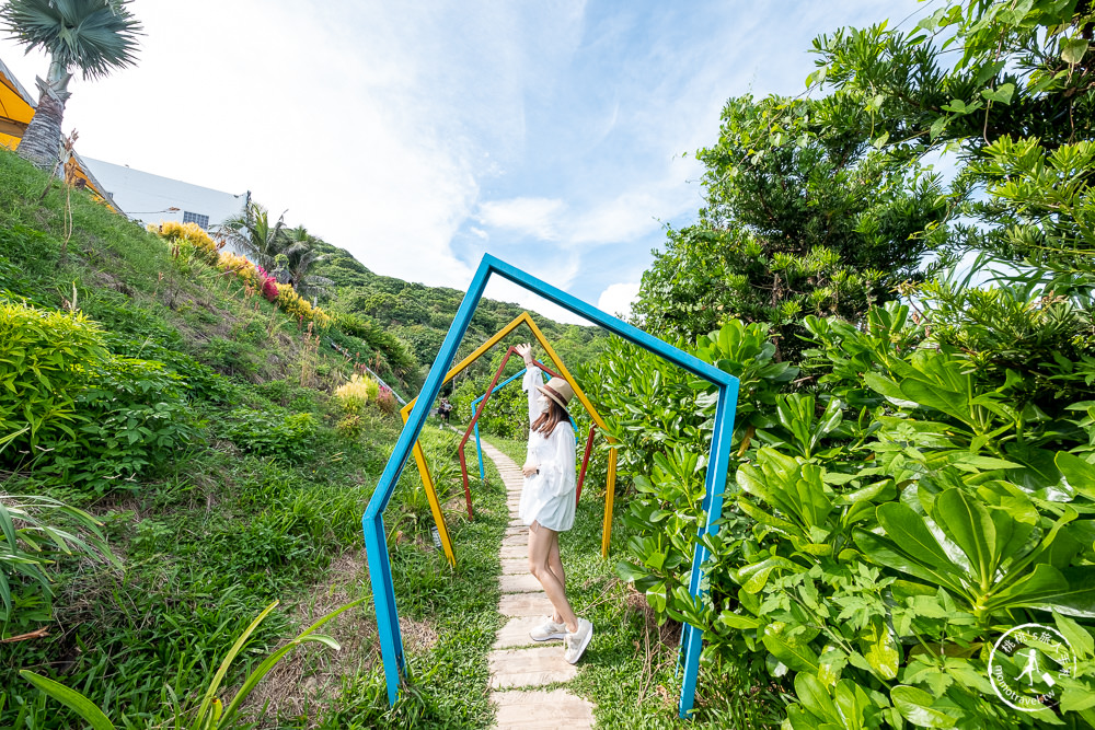 花蓮壽豐景點》海崖谷海景下午茶│峇里島風情-天堂之門.沙灘.天梯.秘境樂園(門票/菜單價格/交通停車)