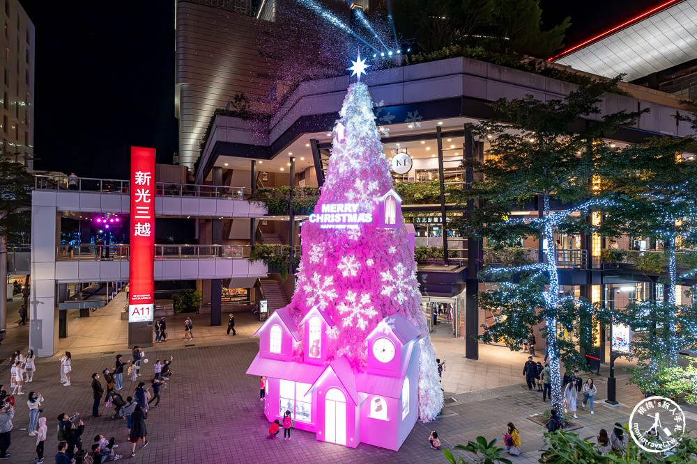 2023聖誕節活動|新光三越信義新天地 雪白時光之樹|聖誕樹.耶誕燈飾.點燈時間.必拍看點.交通停車介紹