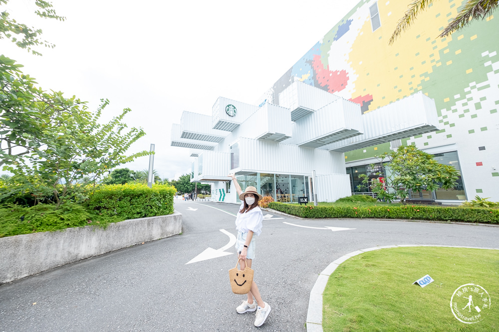 花蓮吉安景點》星巴克貨櫃屋洄瀾門市│最美星巴克特色門市 更是亞洲首間。附近景點推薦