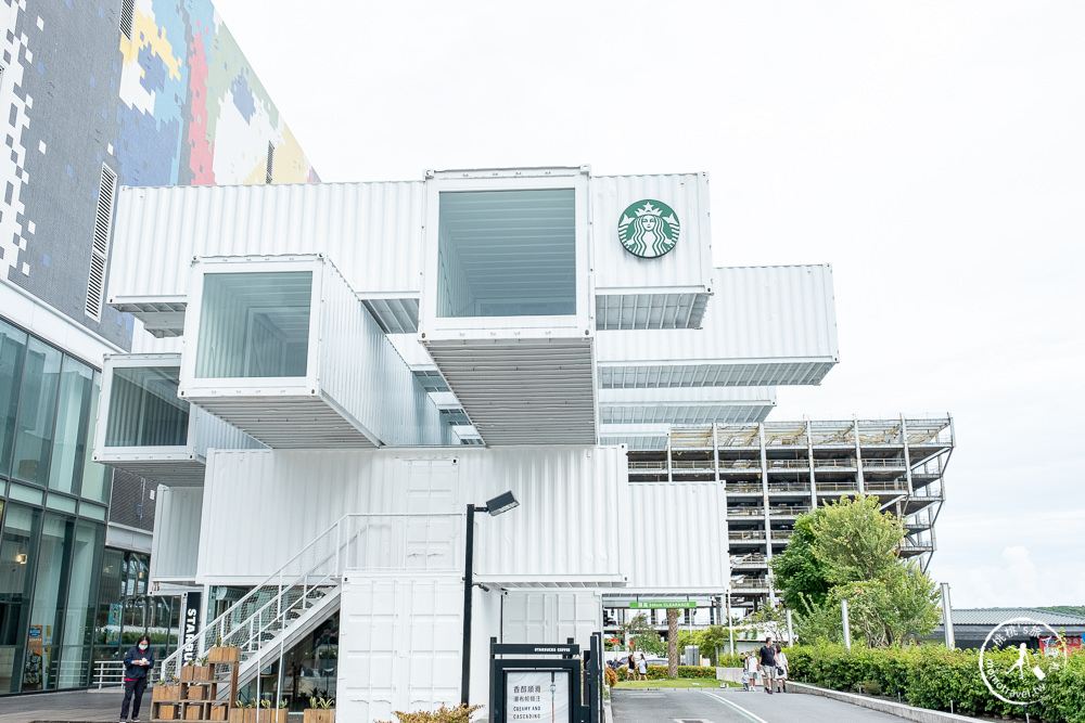花蓮吉安景點》星巴克貨櫃屋洄瀾門市│最美星巴克特色門市 更是亞洲首間。附近景點推薦