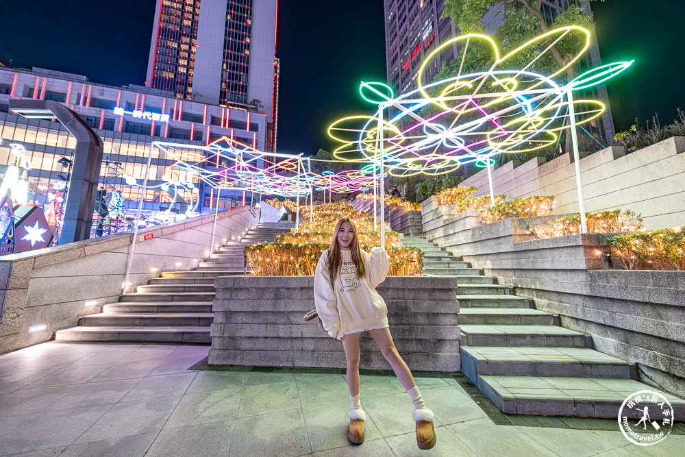 2023聖誕節活動|統一時代百貨台北店-愛Sharing巴賽隆納藝術燈飾