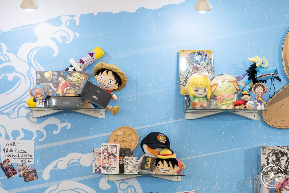 開箱!航海王快閃店|最新劇場版:紅髮歌姬+草帽一夥大型打卡展區+限量周邊商品及贈品活動|新光三越台北南西店一館啟航!!
