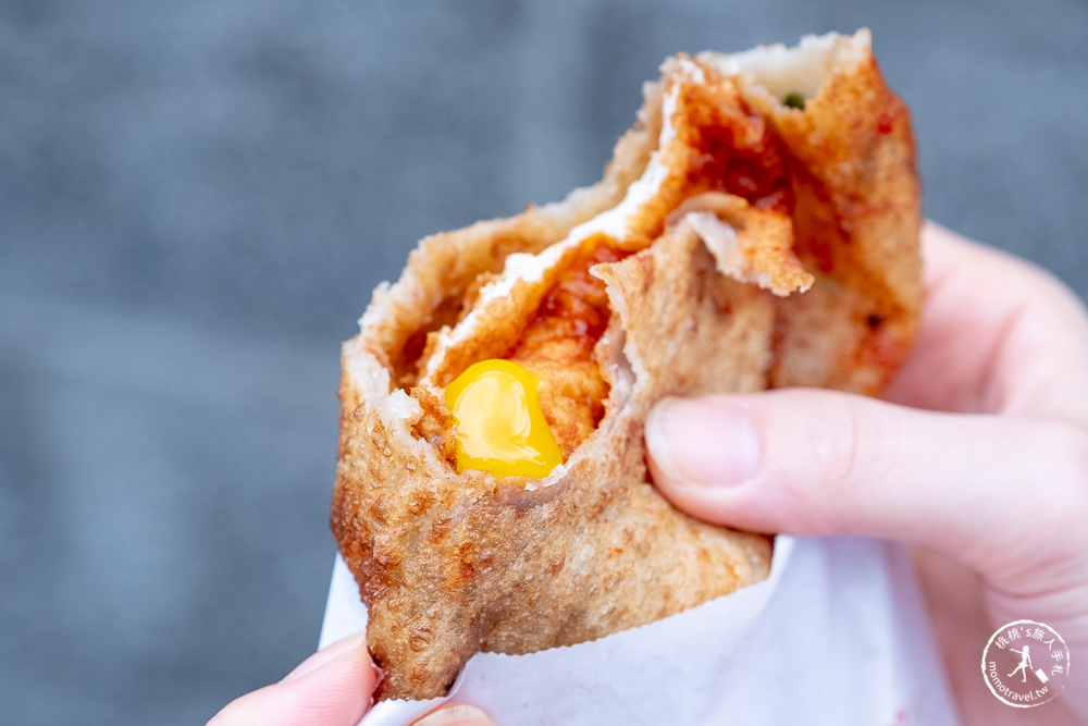 花蓮市區美食》黃車炸彈蔥油餅│可電話預訂取餐 免受現場排隊之苦～